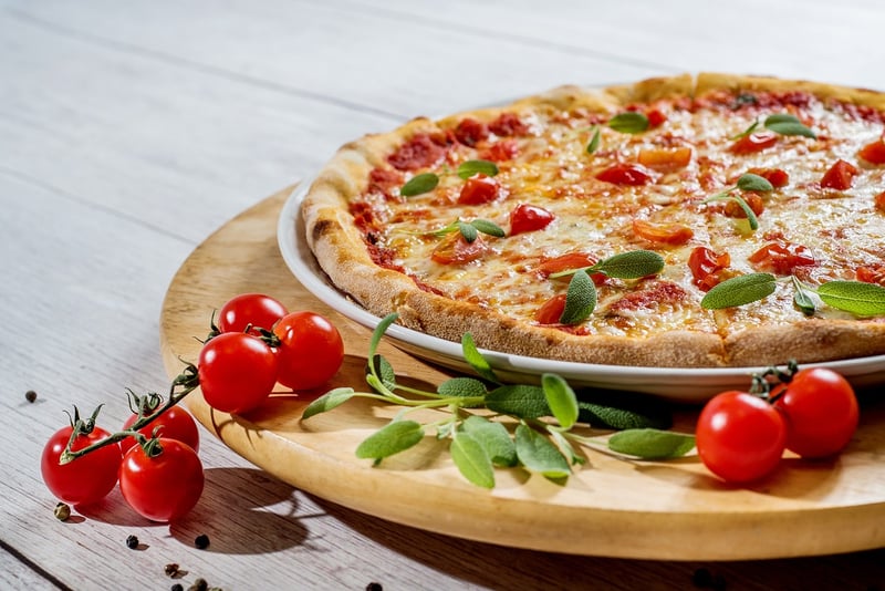 Blueberry Basil Pizza